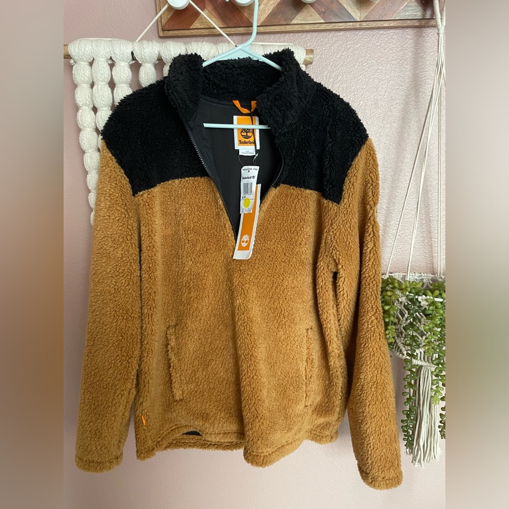 Timberland men’s fleece quarter zip